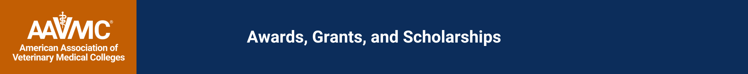 AAVMC Scholarship & Research Grant Programs logo
